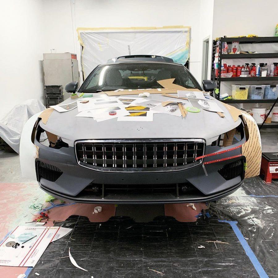 Детали создания Polestar 1 by Khyzyl Saleem 2019 года  (фото 6 из 6)